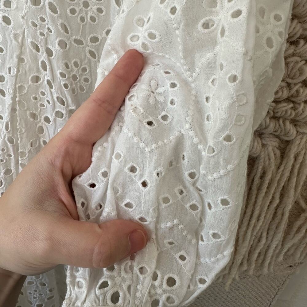 Veronica Beard Kylan Eyelet Dress - Picture 7 of 8